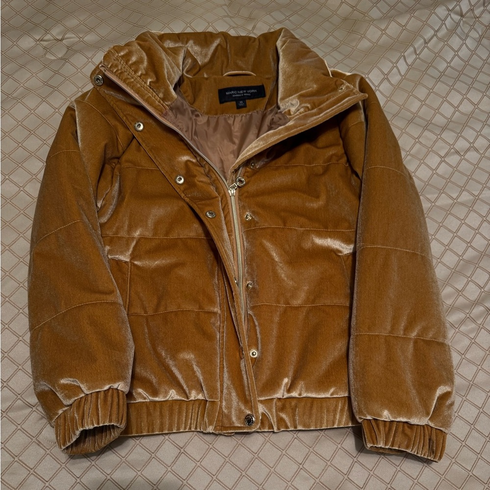Gold jacket "velvet"